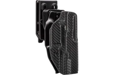 Image of Black Scorpion Outdoor Gear Walther Pdp 4.5in OWB Quick Release IDPA Holster, Right Hand, Carbon Fiber, HC28-QRDP-WALTHERPDPCFRH