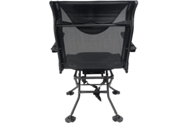 Image of BLACK SIERRA EQUIPMENT Deluxe Swivel Chail, Black, HCH-001-BK