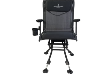Image of BLACK SIERRA EQUIPMENT Nitro Pro Swivel Chair,Brown, HCH-024-BR