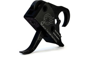 Image of Black Talon Tactical Adjustable Curved Bow Calibrated Drop in AR Trigger, 2.5-5.25 lb, Black, 106001001