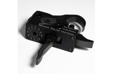 Image of Black Talon Tactical Adjustable IFP Improved Finger Position Calibrated Drop in AR Trigger, 2.00-5.00 lb, Black, 106003001