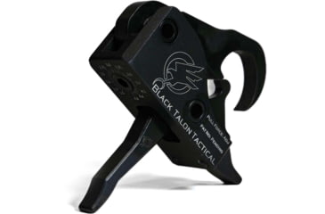 Image of Black Talon Tactical Adjustable IFP Improved Finger Position Calibrated Drop in AR Trigger, 2.00-5.00 lb, Black, 106003001