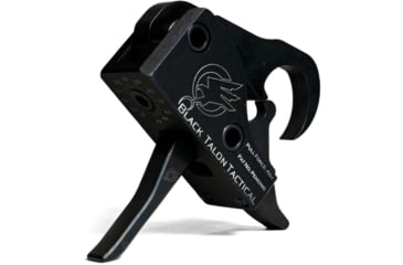 Image of Black Talon Tactical Adjustable Straight Calibrated Drop in AR Trigger, 2.00-5.00 lb, Black, 106002001