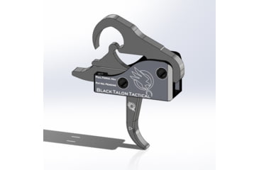 Image of Black Talon Tactical Curved Bow Calibrated Drop in AR Trigger, 5.5 lb, Black, 106001551