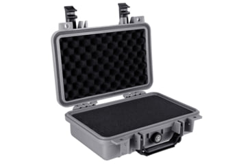 Image of BlackHawk 11.6in Waterproof Hard Single Gun Case w/Foam, Gray, BH00010-GRA