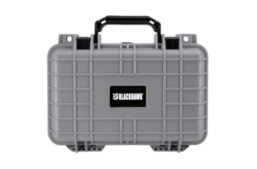Image of BlackHawk 11.6in Waterproof Hard Single Gun Case with Foam, Gray, Compact, BH00010-GRA