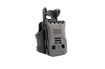 Image of Blackhawk 410713BKR T-Series L2C Black Matte Polymer OWB Springfield Hellcat Rig 410777BKR