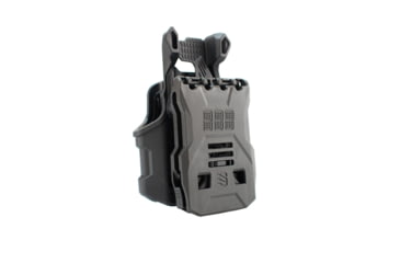 Image of Blackhawk 410713BKR T-Series L2C Black Matte Polymer OWB Springfield Hellcat Rig 410777BKR