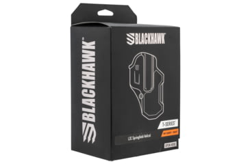 Image of Blackhawk 410713BKR T-Series L2C Black Matte Polymer OWB Springfield Hellcat Rig 410777BKR