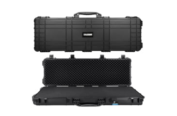 Image of BlackHawk 53in Waterproof Roller Hard Rifle Case w/ Foam, Black, X Large, BH00015