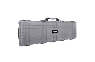 Image of BlackHawk 44in Waterproof Roller Hard Rifle Case w/ Foam, Gray, Standard, BH00008-GRA