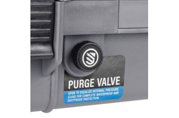 Image of BlackHawk 44in Waterproof Roller Hard Rifle Case w/Foam, Gray, BH00008-GRA