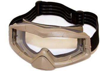 Image of BlackHawk A.C.E. Tactical Goggles, Coyote Tan w/Clear Lens 85AC00CT 