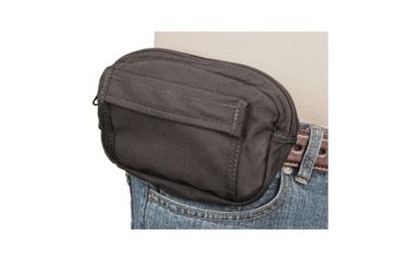 Image of BlackHawk Belt Pouch Holster, Black, Mini - 40BP00BK