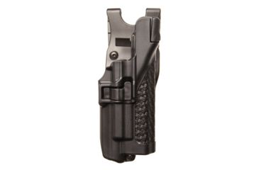 Image of BlackHawk BHP Level 3 Serpa Light Bearing Duty Holster Basket Weave Black Right Hand For S&amp;W M&amp;P 9mm/.40 Pro