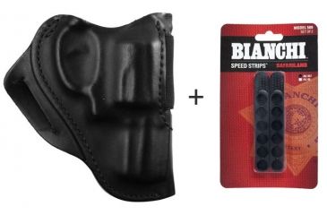 Image of BlackHawk Leather Speed Classic Leather Holster w/ Bianchi 580 Speed Strips