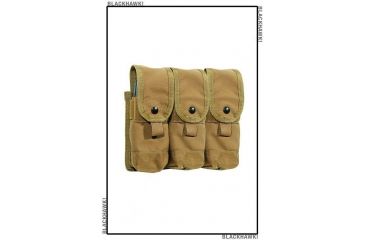 Image of BlackHawk Coupled Mag Pouch Triple Coyote Tan 38CL103CT-GSA
