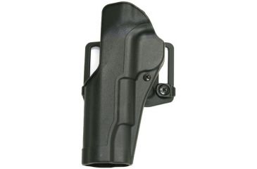 Image of BlackHawk CQC Carbon Fiber Holster w/Belt Loop and Paddle - LEFT HAND DRAW
