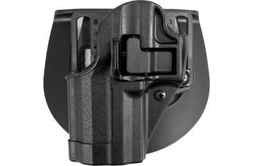 Image of BlackHawk CQC CF Holster SERPA Matte Black Left  H&amp;K P30