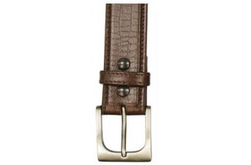 Image of BlackHawk CQC Pistol Belt - Gator finish - Brushed nickel finish buckle 38in. x 1.5in.