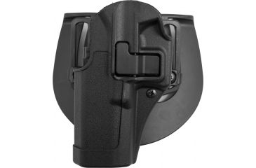 Image of BlackHawk CQC SERPA Beltloop Paddle  Holster, Left  Black 410500BKL 