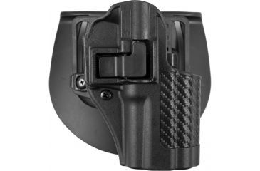 Image of BlackHawk CQC SERPA Holster - Carbon Fiber Finish, Springfield XD, Black 410007BK-R