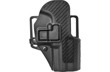 Image of Blackhawk Cqc Serpa Holster Carbon Fiber Black H K Usp Compact Black Right