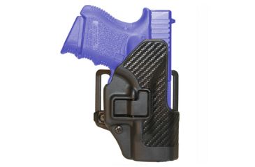 Image of USED BlackHawk CQC SERPA Holster, Carbon Fiber Black, For Glock 19/23/32/36, 410002BK-R, EDEMO1