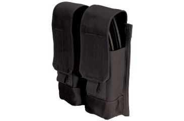 Image of BlackHawk MOLLE System AK47 Double Mag Pouch - Black
