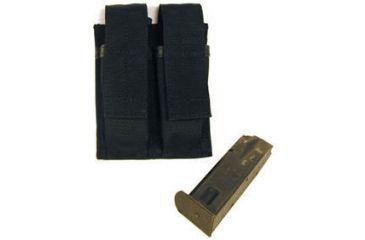 Image of BlackHawk Duty Double Pistol Mag Pouch Black 51PM00BK
