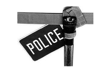 Image of BlackHawk Duty Flashlight Holder W/Flap Black 52DF00BK