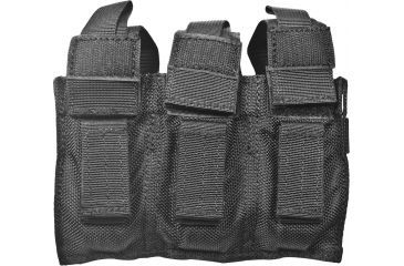 Image of BlackHawk Duty Triple Pistol Magazine Pouch, TalonFlex, Black - 52PMK3BK