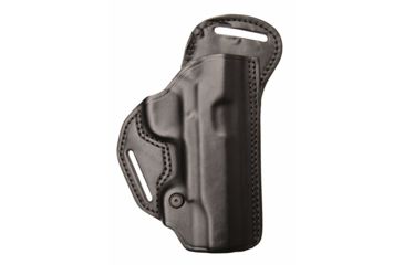 Image of BlackHawk Emboss Leather Check Six Holster, S&amp;W Bodyguard .38, Left Hand, Black, 460752BKL