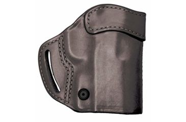 Image of BlackHawk Emboss Leather Compact Askins Holster, Springfield Xds 9/40/45, Right Hand, Black, 460565BKR, EDEMO1