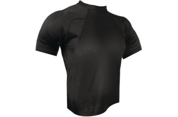 Image of Blackhawk Engineered Fit Shirt-SS Mck Nk, Black, 3XLarge, 84BS05BK-3XL