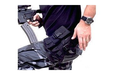 Image of BlackHawk Enhanced M-16 Mag Hip Pouch Holds 4 Bk 511604BK