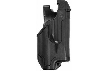 Image of BlackHawk Epoch Level 3 Light Bearing Duty Holster for SW MP 45, Matte Black, Right Hand 44E045BK-R
