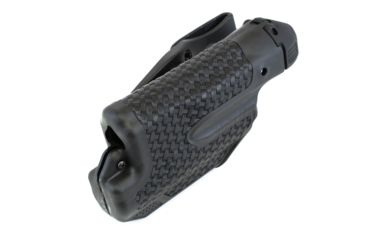 Image of BlackHawk Epoch Level 3 Molded Light Bearing Duty Holster for Glock 17/22/31, Basketweave, Left Hand 44E000BW-L