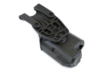 Image of BlackHawk Epoch Level 3 Molded Light Bearing Duty Holster for Glock 17/22/31, Basketweave, Left Hand 44E000BW-L