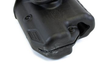 Image of BlackHawk Epoch Level 3 Molded Light Bearing Duty Holster for Glock 17/22/31, Basketweave, Left Hand 44E000BW-L