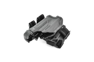 Image of BlackHawk Epoch Level 3 Molded Light Bearing Tactical Holster for Glock 17/22/31,Right Hand 44E600BK-R