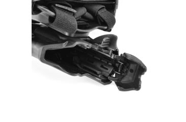 Image of BlackHawk Epoch Level 3 Molded Light Bearing Tactical Holster for Glock 17/22/31,Right Hand 44E600BK-R