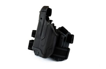 Image of BlackHawk Epoch Level 3 Molded Light Bearing Tactical Holster for Glock 20/21/37,Left Hand 44E613BK-L
