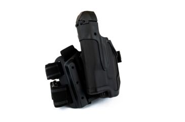 Image of BlackHawk Epoch Level 3 Molded Light Bearing Tactical Holster for Glock 20/21/37,Left Hand 44E613BK-L