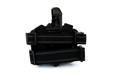 Image of BlackHawk Epoch Level 3 Molded Light Bearing Tactical Holster for Glock 20/21/37,Left Hand 44E613BK-L