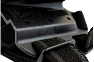 Image of BlackHawk Epoch Level 3 Molded Light Bearing Tactical Holster for Glock 20/21/37,Left Hand 44E613BK-L