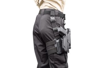 Image of BlackHawk Epoch Level 3 Molded Light Bearing Tactical Holster for SW MP 9/357/40,Right Hand 44E625BK-R