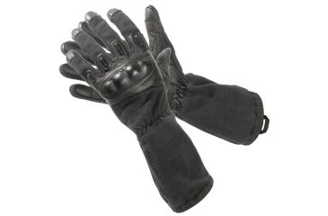 Image of Blackhawk Fury HD w/ Kevlar Gloves, Black, Large