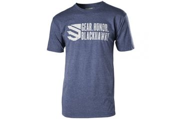 Image of BlackHawk Gear. Honor. T-Shirt, Navy, XX Large, GT02NA2XL