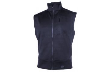 Image of Blackhawk Grid Fleece Vest, Mid Layer, Navy, 2XL